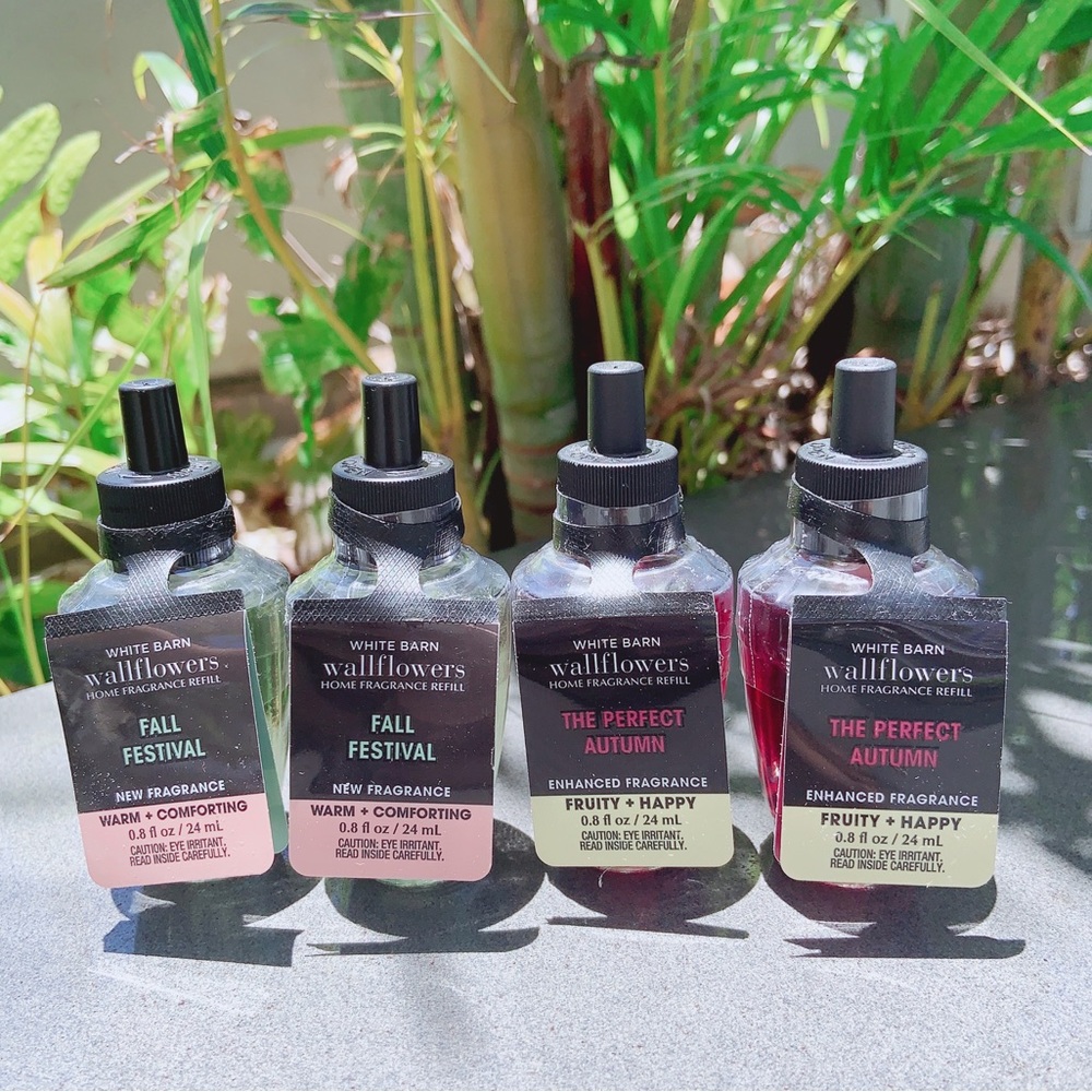 Bath and Body Works The perfect autumn & Fall festival wallflower refills set